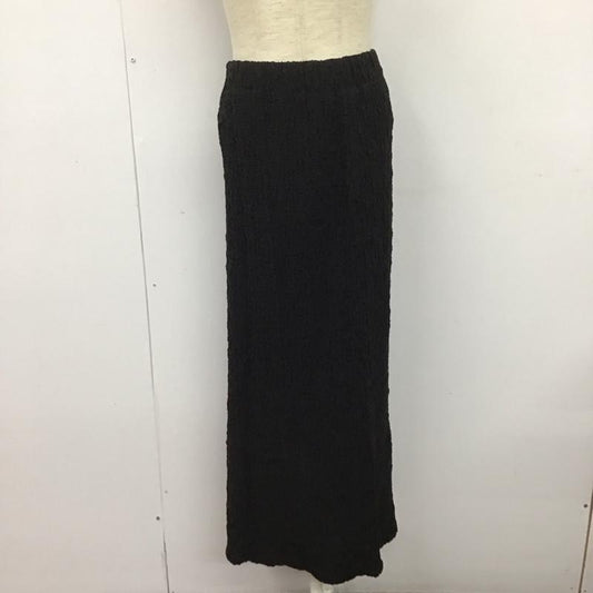 ビームス ハート BEAMS HEART スカート ロングスカート 無地 黒 / ブラック /  レディース USED 古着 中古 10126619