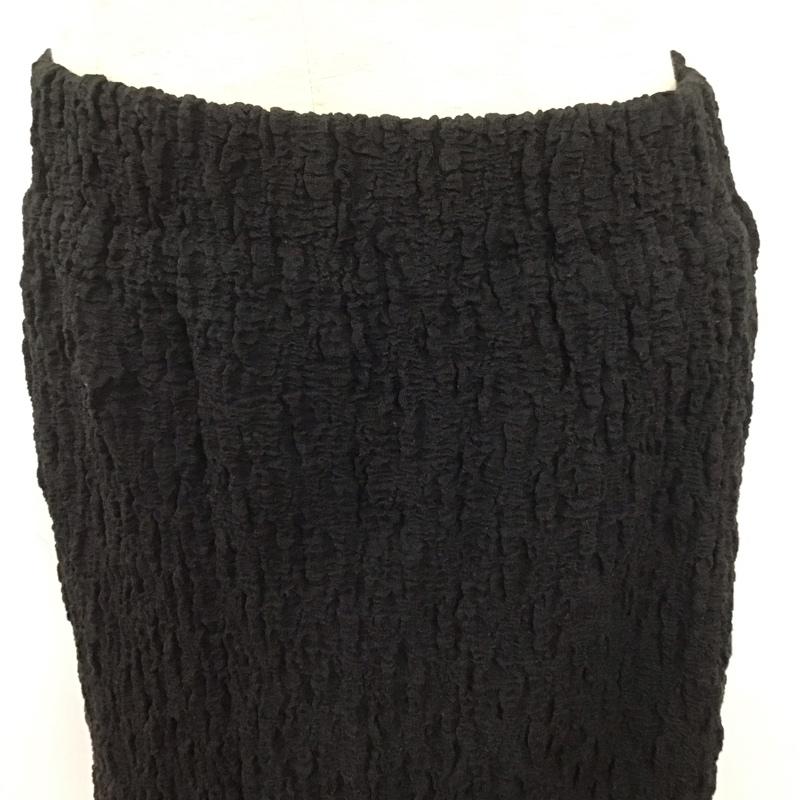 ビームス ハート BEAMS HEART スカート ロングスカート 無地 黒 / ブラック /  レディース USED 古着 中古 10126619