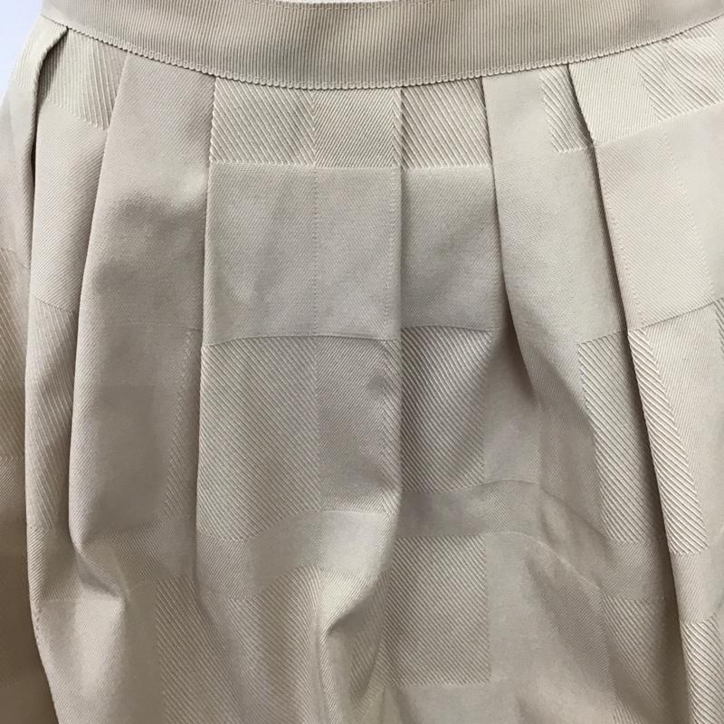 ブルーレーベル・クレストブリッジ BLUE LABEL CRESTBRIDGE スカート ミニスカート 38 無地 ベージュ / ベージュ /  レディース USED 古着 中古 10126620