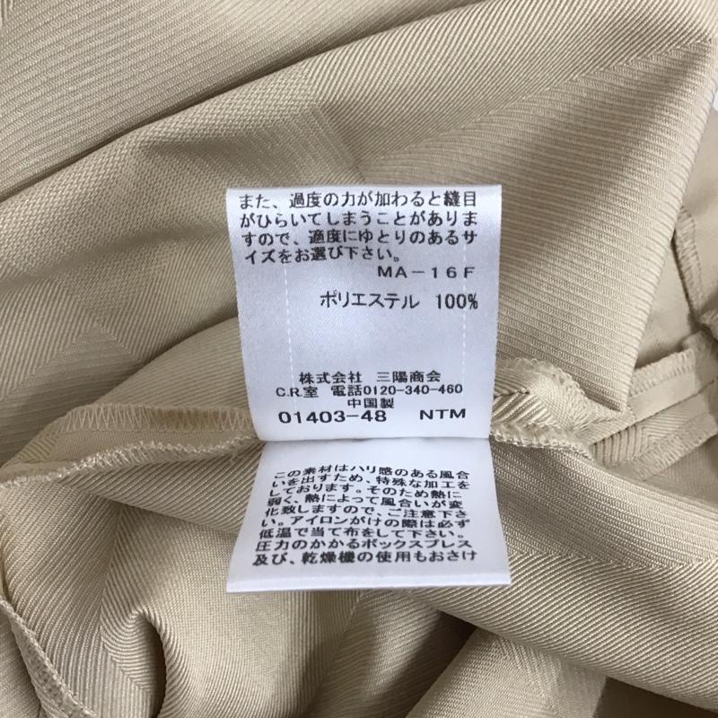 ブルーレーベル・クレストブリッジ BLUE LABEL CRESTBRIDGE スカート ミニスカート 38 無地 ベージュ / ベージュ /  レディース USED 古着 中古 10126620