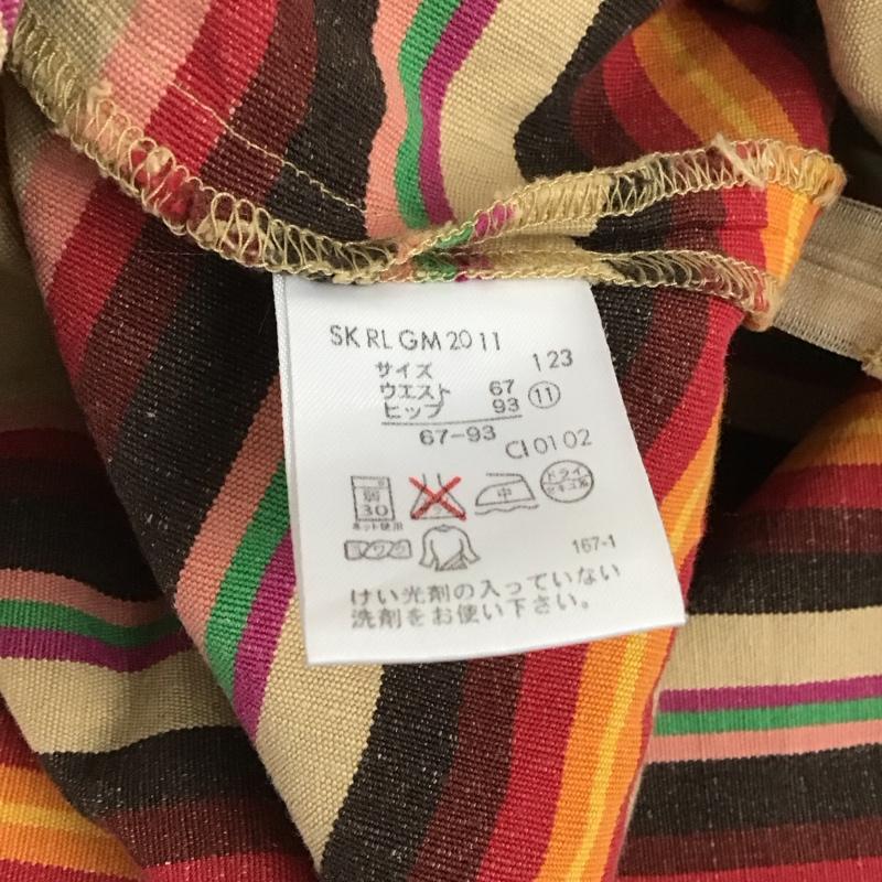ラルフローレン RALPHLAUREN スカート ミニスカート  マルチカラー / マルチカラー /  レディース USED 古着 中古 10126622