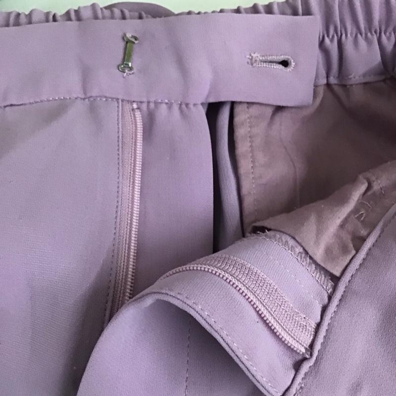 アズールバイマウジー AZUL BY MOUSSY パンツ スラックス 250BAZ31-321F M 無地 紫 / パープル /  レディース USED 古着 中古 10126626