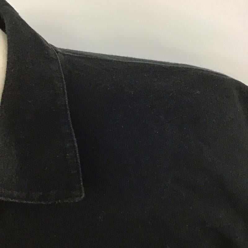 グッドオン Good On ポロシャツ 半袖 半袖カットソー ポロシャツ L 無地 黒 / ブラック /  メンズ USED 古着 中古 10126629