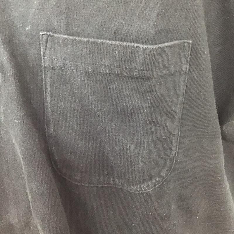 グッドオン Good On ポロシャツ 半袖 半袖カットソー ポロシャツ L 無地 黒 / ブラック /  メンズ USED 古着 中古 10126629