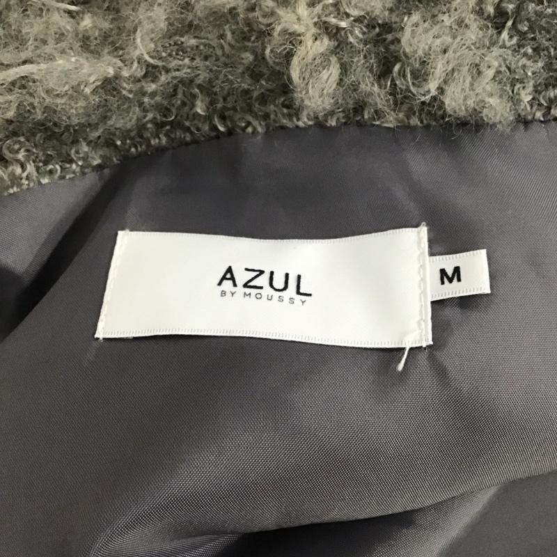 アズールバイマウジー AZUL BY MOUSSY ベスト ベスト 250CAA80-390H POODLE FUR VEST M 無地 灰 / グレー /  レディース USED 古着 中古 10126639