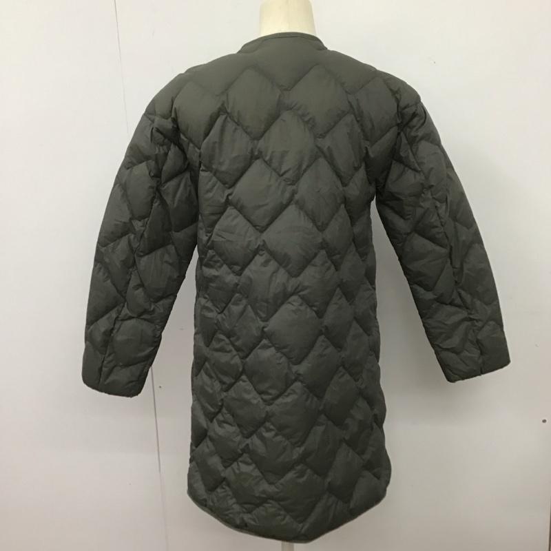 ユニクロ UNIQLO コート ダウンコート 212-439708 ウルトラライトダウンリラックスコート S 無地 カーキ / カーキ /  レディース USED 古着 中古 10126642