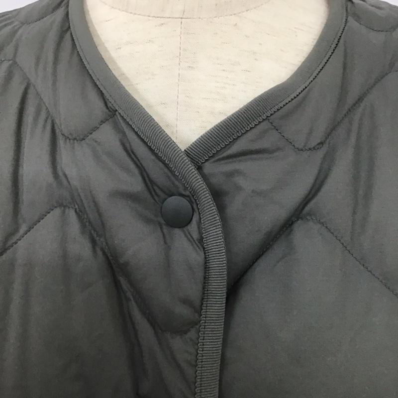 ユニクロ UNIQLO コート ダウンコート 212-439708 ウルトラライトダウンリラックスコート S 無地 カーキ / カーキ /  レディース USED 古着 中古 10126642