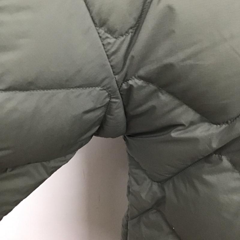 ユニクロ UNIQLO コート ダウンコート 212-439708 ウルトラライトダウンリラックスコート S 無地 カーキ / カーキ /  レディース USED 古着 中古 10126642