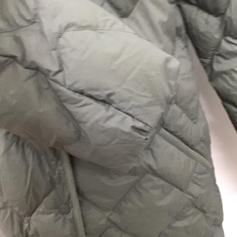 ユニクロ UNIQLO コート ダウンコート 212-439708 ウルトラライトダウンリラックスコート S 無地 カーキ / カーキ /  レディース USED 古着 中古 10126642