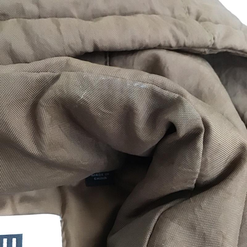 ユニクロ UNIQLO ジャケット、上着 ダウンジャケット 211-431585 パデットパーカーダウンジャケット M 無地 茶 / ブラウン /  レディース USED 古着 中古 10126666