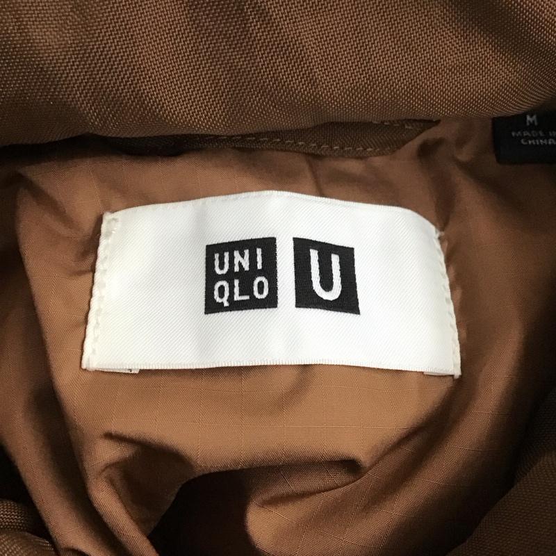 ユニクロ UNIQLO ジャケット、上着 ダウンジャケット 211-431585 パデットパーカーダウンジャケット M 無地 茶 / ブラウン /  レディース USED 古着 中古 10126666