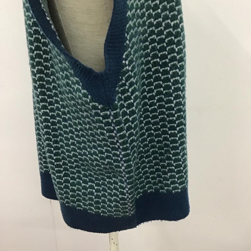 ザラ ZARA ベスト ベスト L  マルチカラー / マルチカラー /  レディース USED 古着 中古 10126668