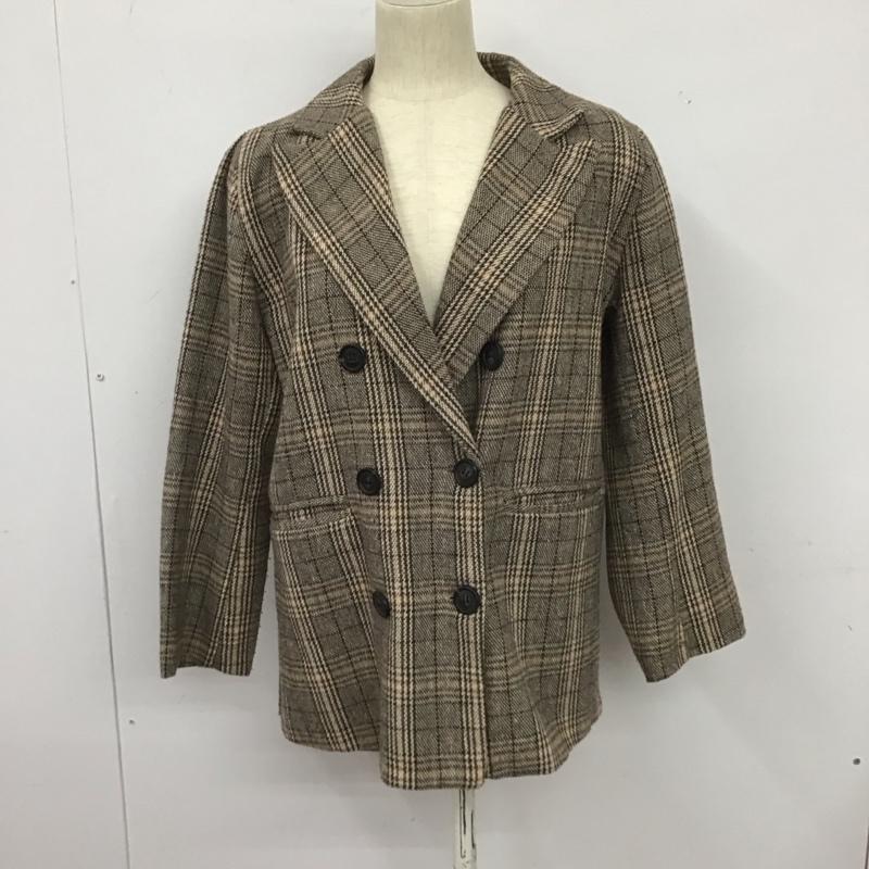フィフス fifth ジャケット、上着 ジャケット、ブレザー 長袖ジャケット アウター 前ボタン チェックジャケット チェック マルチカラー / マルチカラー /  レディース USED 古着 中古 10126671