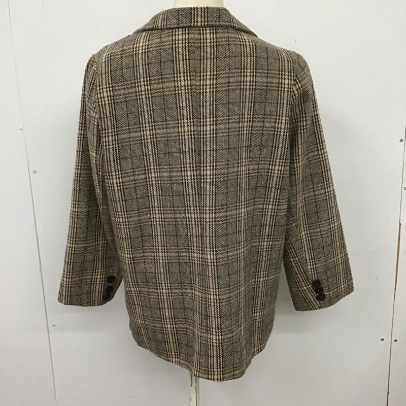フィフス fifth ジャケット、上着 ジャケット、ブレザー 長袖ジャケット アウター 前ボタン チェックジャケット チェック マルチカラー / マルチカラー /  レディース USED 古着 中古 10126671
