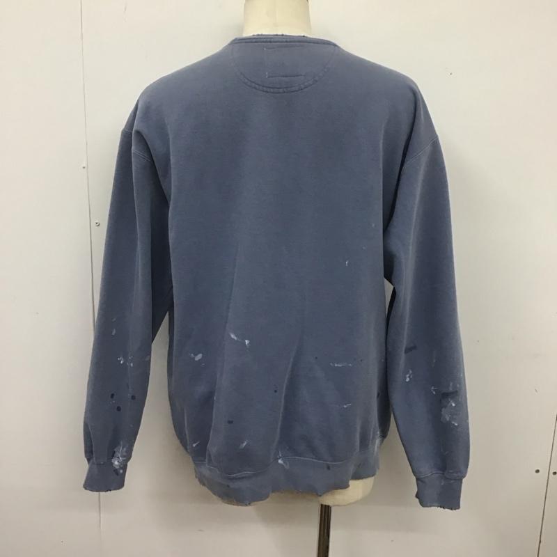 ノンサピエンス NONSAPIENS トレーナー 長袖 2 無地 水色 / ライトブルー /  メンズ USED 古着 中古 10126672