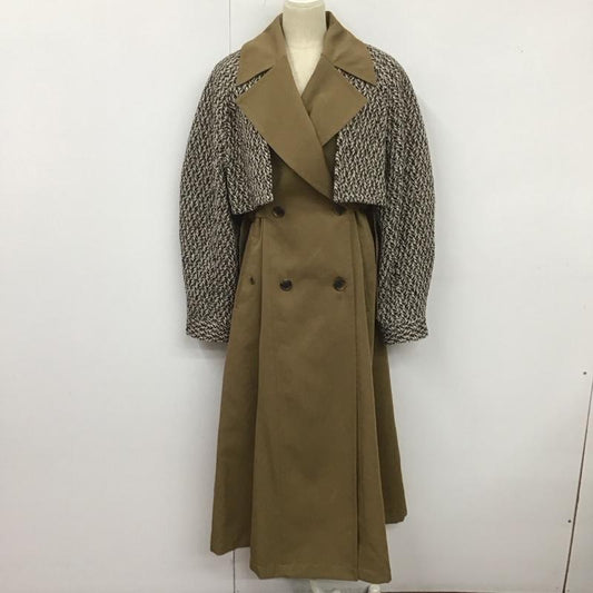 ムルーア MURUA ジャケット、上着 ジャケット、ブレザー 012250000101-01 ロングコート アウター 2 無地 カーキ / カーキ /  レディース USED 古着 中古 10126673