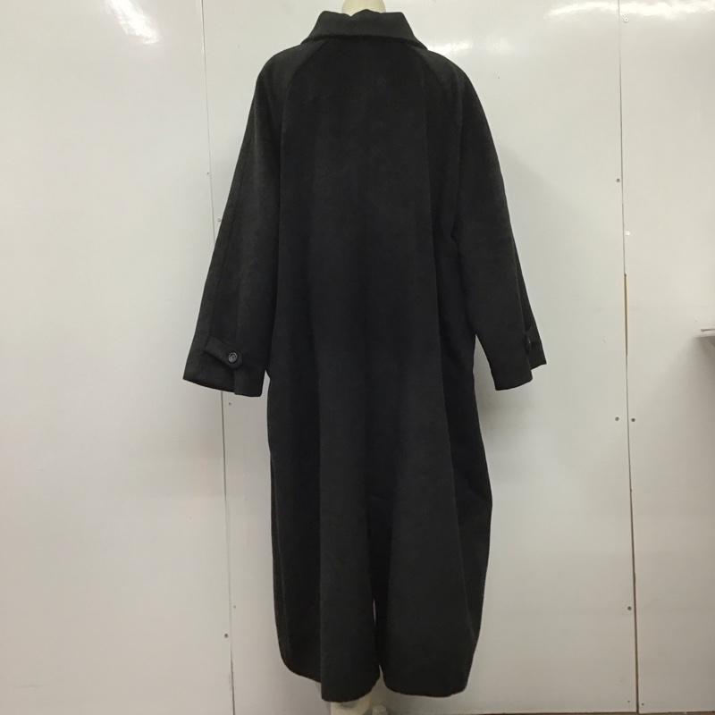 リブラ Libra コート コート一般 ロングコート カラージャケット アウター FREE 無地 黒 / ブラック /  レディース USED 古着 中古 10126674