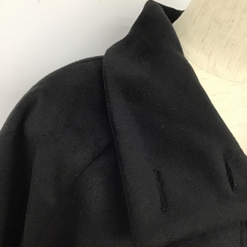 リブラ Libra コート コート一般 ロングコート カラージャケット アウター FREE 無地 黒 / ブラック /  レディース USED 古着 中古 10126674