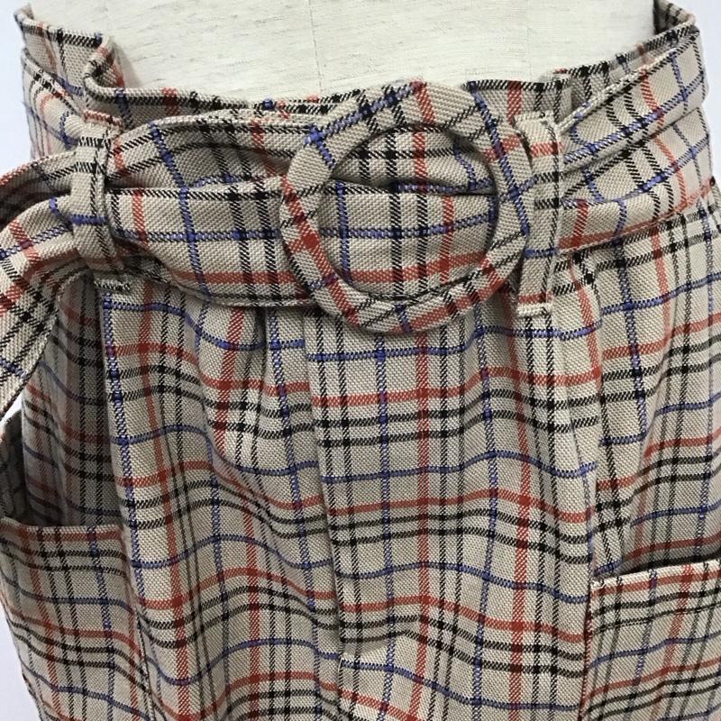 ザラ ZARA スカート ロングスカート M チェック マルチカラー / マルチカラー /  レディース USED 古着 中古 10126679