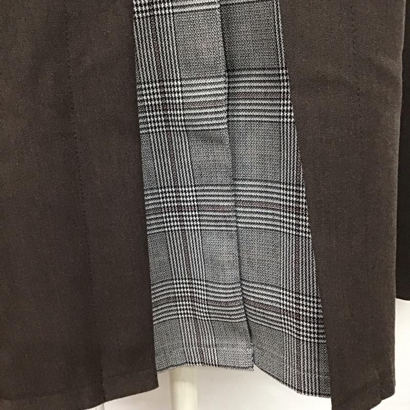 アルシーヴ archives スカート ロングスカート 無地 X チェック マルチカラー / マルチカラー /  レディース USED 古着 中古 10126681
