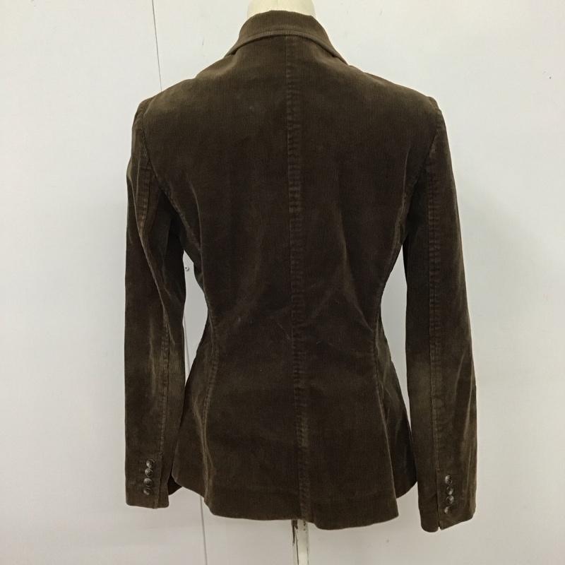 ラルフローレン RALPHLAUREN ジャケット、上着 ジャケット、ブレザー 無地 茶 / ブラウン /  レディース USED 古着 中古 10126685