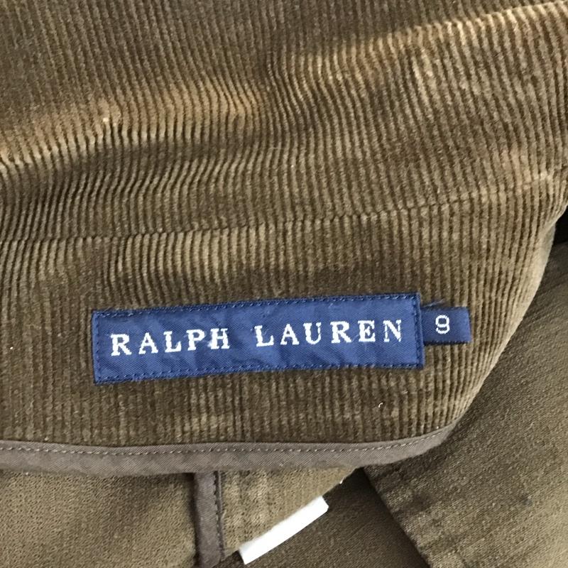 ラルフローレン RALPHLAUREN ジャケット、上着 ジャケット、ブレザー 無地 茶 / ブラウン /  レディース USED 古着 中古 10126685