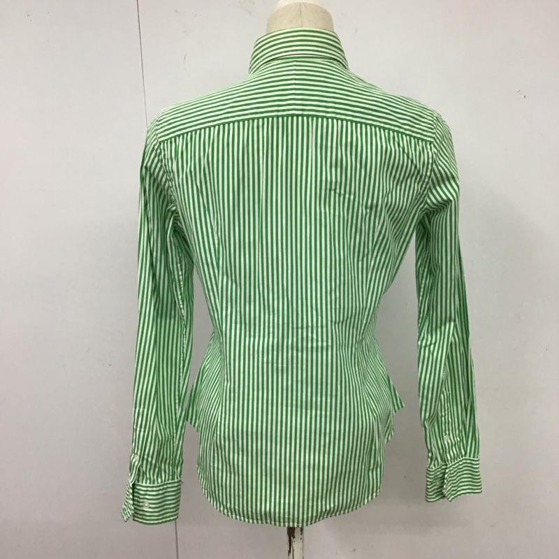 ラルフローレン RALPHLAUREN シャツ、ブラウス 長袖 ストライプ マルチカラー / マルチカラー /  レディース USED 古着 中古 10126686