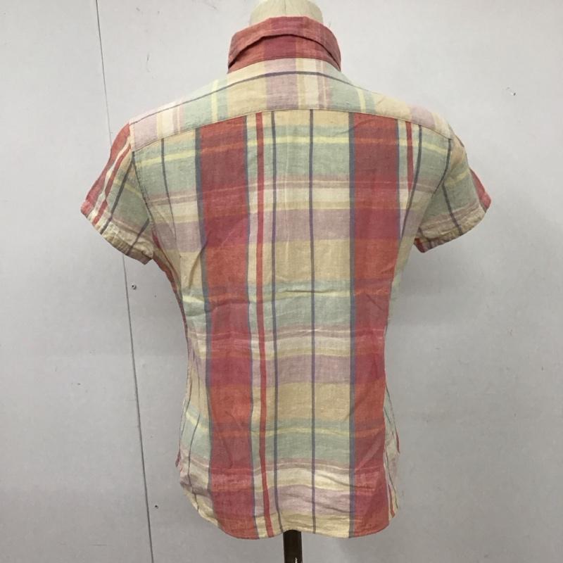 ラルフローレン RALPHLAUREN シャツ、ブラウス 半袖 9 チェック マルチカラー / マルチカラー /  レディース USED 古着 中古 10126687