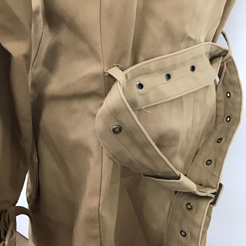 ザラ ZARA コート トレンチコート M 無地 茶 / ブラウン /  レディース USED 古着 中古 10126690