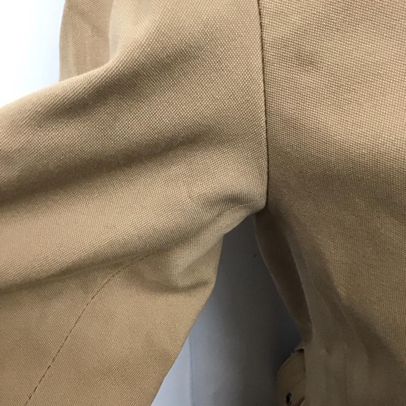 ザラ ZARA コート トレンチコート M 無地 茶 / ブラウン /  レディース USED 古着 中古 10126690