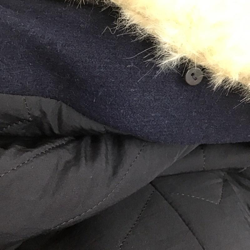 ザラ ZARA コート コート一般 S 無地 紺 / ネイビー /  レディース USED 古着 中古 10126691