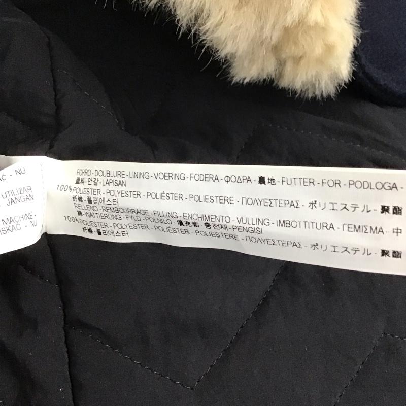 ザラ ZARA コート コート一般 S 無地 紺 / ネイビー /  レディース USED 古着 中古 10126691