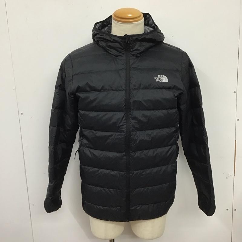 ザノースフェイス THE NORTH FACE ジャケット、上着 ダウンジャケット NJ1DN69A スタンドネックダウンジャケット M プリント X ロゴ、文字 黒 / ブラック /  メンズ USED 古着 中古 10126695