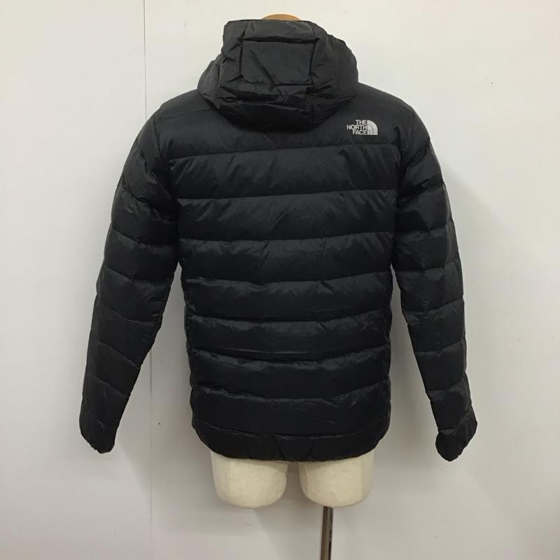 ザノースフェイス THE NORTH FACE ジャケット、上着 ダウンジャケット NJ1DN69A スタンドネックダウンジャケット M プリント X ロゴ、文字 黒 / ブラック /  メンズ USED 古着 中古 10126695