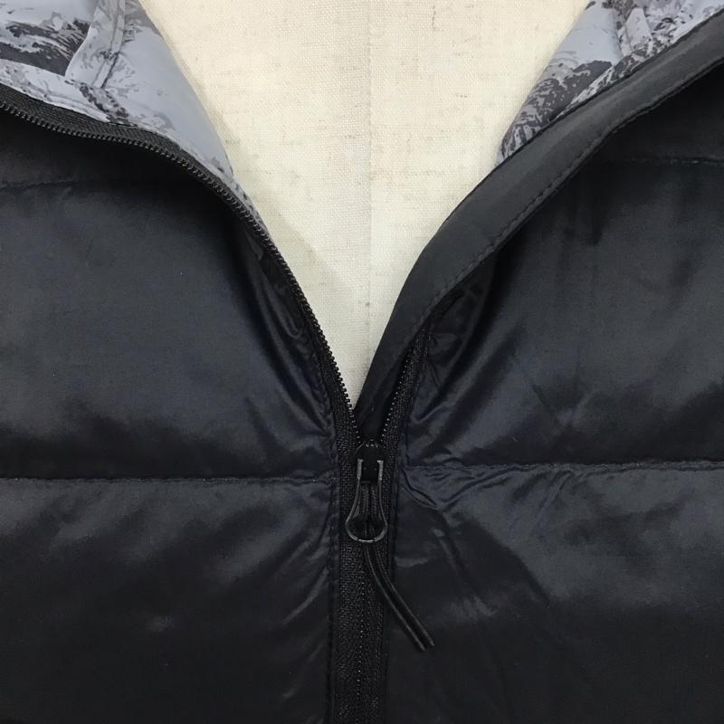 ザノースフェイス THE NORTH FACE ジャケット、上着 ダウンジャケット NJ1DN69A スタンドネックダウンジャケット M プリント X ロゴ、文字 黒 / ブラック /  メンズ USED 古着 中古 10126695