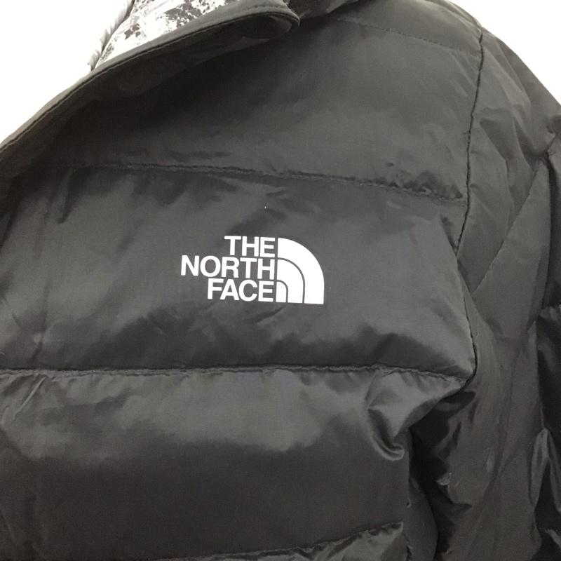 ザノースフェイス THE NORTH FACE ジャケット、上着 ダウンジャケット NJ1DN69A スタンドネックダウンジャケット M プリント X ロゴ、文字 黒 / ブラック /  メンズ USED 古着 中古 10126695