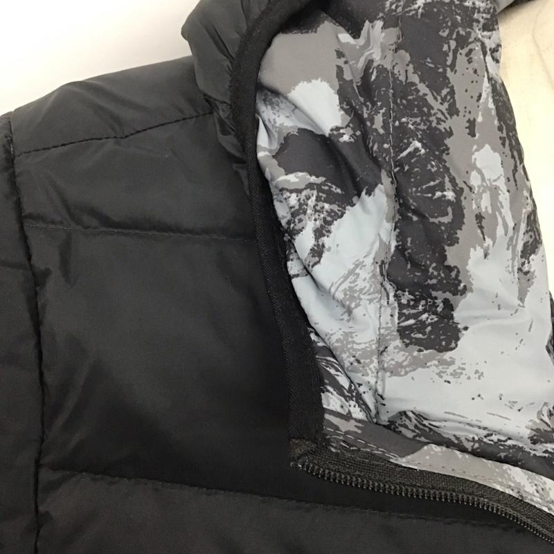 ザノースフェイス THE NORTH FACE ジャケット、上着 ダウンジャケット NJ1DN69A スタンドネックダウンジャケット M プリント X ロゴ、文字 黒 / ブラック /  メンズ USED 古着 中古 10126695