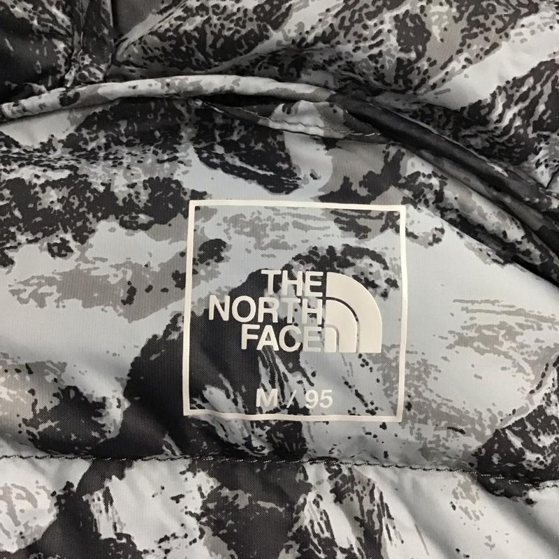 ザノースフェイス THE NORTH FACE ジャケット、上着 ダウンジャケット NJ1DN69A スタンドネックダウンジャケット M プリント X ロゴ、文字 黒 / ブラック /  メンズ USED 古着 中古 10126695