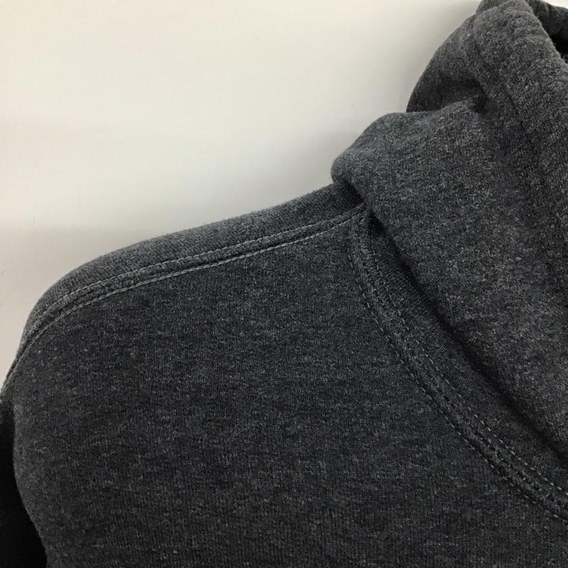 フルーツオブザルーム FRUIT OF THE LOOM パーカー 長袖 L プリント チャコールグレー / チャコールグレー /  メンズ USED 古着 中古 10126696