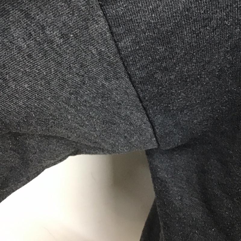 フルーツオブザルーム FRUIT OF THE LOOM パーカー 長袖 L プリント チャコールグレー / チャコールグレー /  メンズ USED 古着 中古 10126696