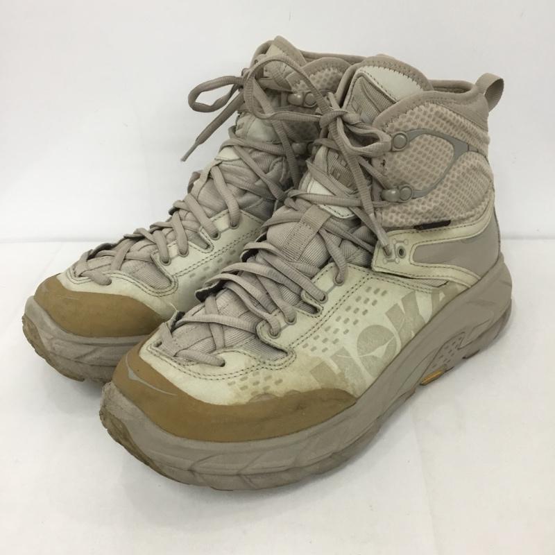 ホカオネオネ HOKA ONEONE スニーカー スニーカー 1107293 TOR ULTRA HI 2 WP 27.5cm 27.5cm ロゴ、文字 灰 / グレー /  メンズ USED 古着 中古 10126704