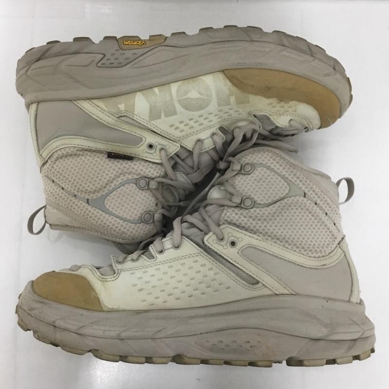 ホカオネオネ HOKA ONEONE スニーカー スニーカー 1107293 TOR ULTRA HI 2 WP 27.5cm 27.5cm ロゴ、文字 灰 / グレー /  メンズ USED 古着 中古 10126704
