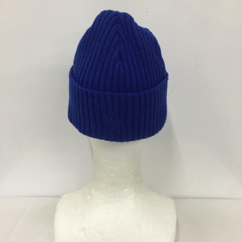 カーハート Carhartt 帽子 ニット帽 NEW ERA ニットキャップ ミリタリーウォッチニット ロゴ、文字 青 / ブルー /  メンズ USED 古着 中古 10126707