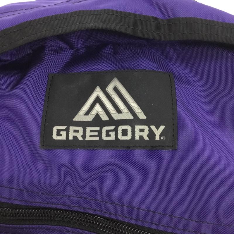 グレゴリー GREGORY リュックサック、デイパック リュックサック、デイバッグ バックパック ロゴ、文字 紫 / パープル /  メンズ USED 古着 中古 10126711