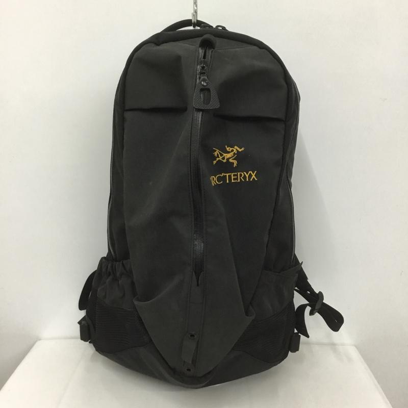 アークテリクス ARC TERYX リュックサック、デイパック リュックサック、デイバッグ 11T-00137909 ナイロン バックパック ロゴ、文字 黒 / ブラック /  メンズ USED 古着 中古 10126713