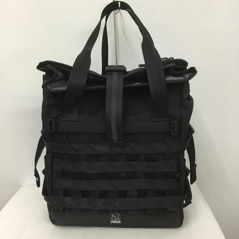クロム CHROME トートバッグ トートバッグ カーゴネット BARRAGE TOTE ロゴ、文字 黒 / ブラック /  メンズ USED 古着 中古 10126715
