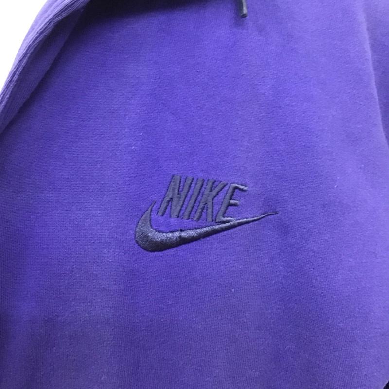 ナイキ NIKE ジャケット、上着 ジャケット、ブレザー カジュアルジャケット アウター パーカージャケット M ロゴ、文字 紫 / パープル /  メンズ USED 古着 中古 10126720