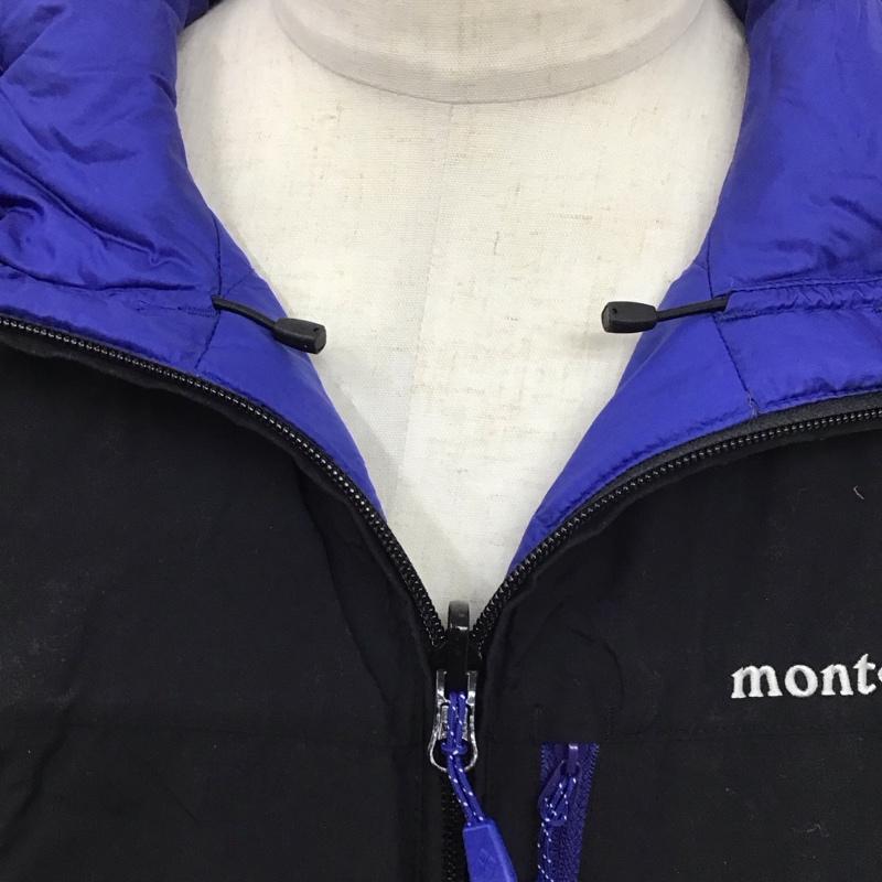 モンベル mont-bell ジャケット、上着 ジャンパー、ブルゾン 1101492 ダウンジャケット リバーシブル コロラドパーカ アウター L ロゴ、文字 青 / ブルー /  メンズ USED 古着 中古 10126734