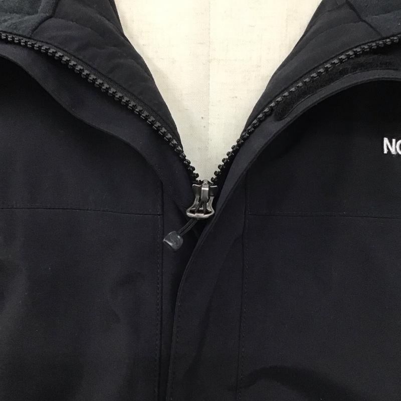 ザノースフェイス THE NORTH FACE ジャケット、上着 ジャンパー、ブルゾン np61630 トレッキングアウトドアジャケット ScoopJacket L ロゴ、文字 黒 / ブラック /  メンズ USED 古着 中古 10126741