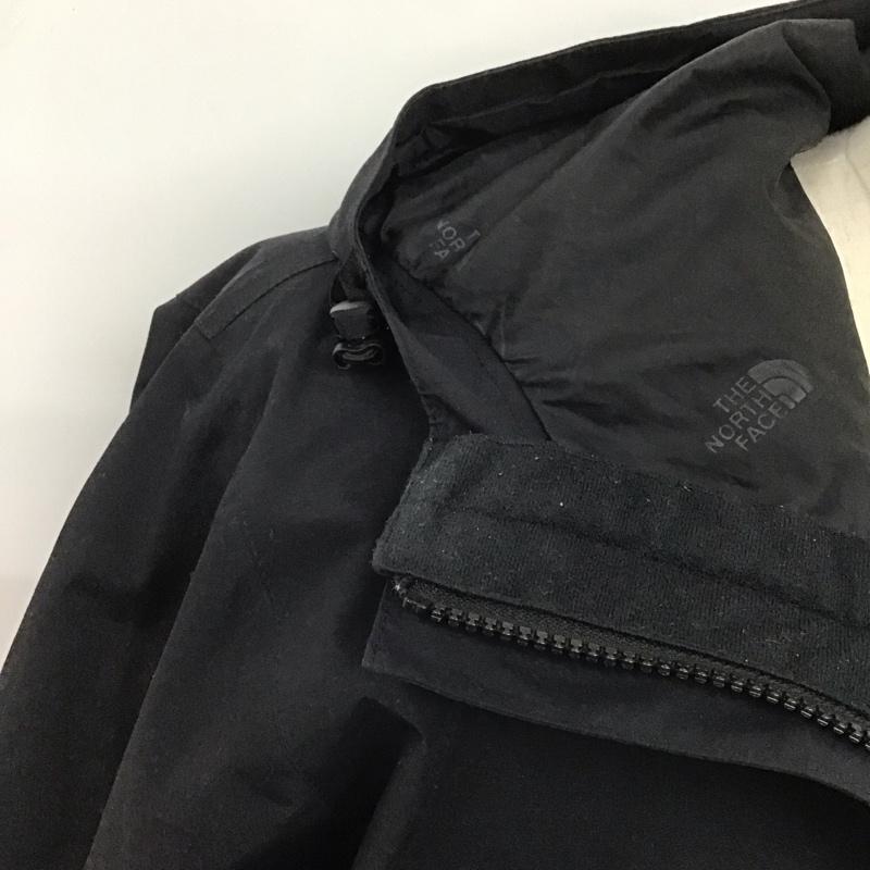 ザノースフェイス THE NORTH FACE ジャケット、上着 ジャンパー、ブルゾン np61630 トレッキングアウトドアジャケット ScoopJacket L ロゴ、文字 黒 / ブラック /  メンズ USED 古着 中古 10126741